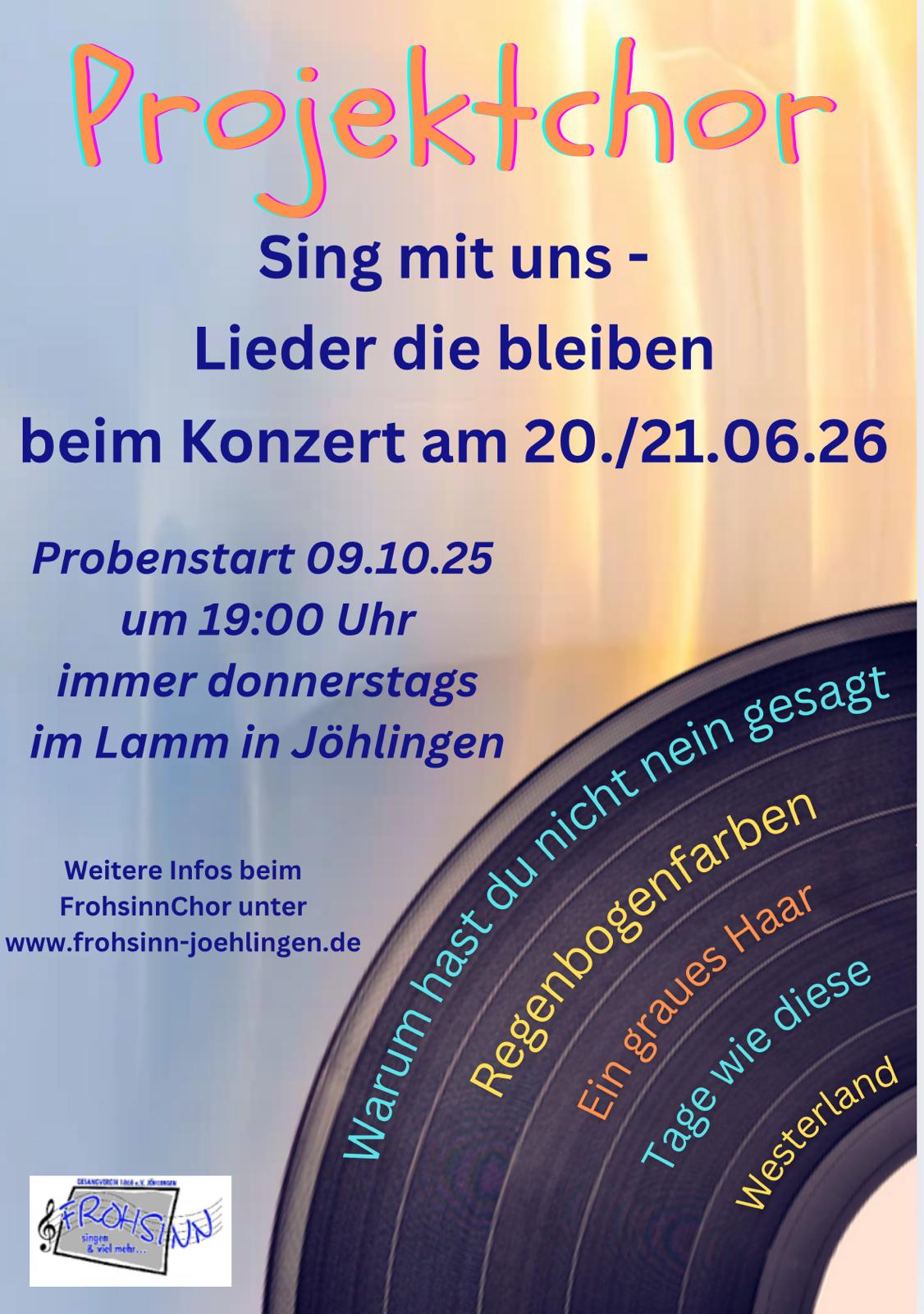 Flyer Projektchor 2026 1