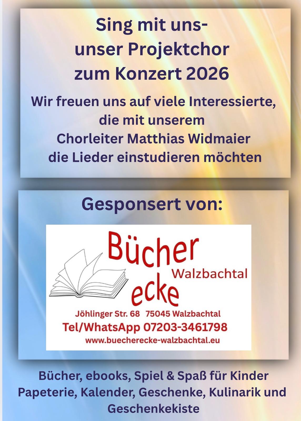 Flyer Projektchor 2026 2