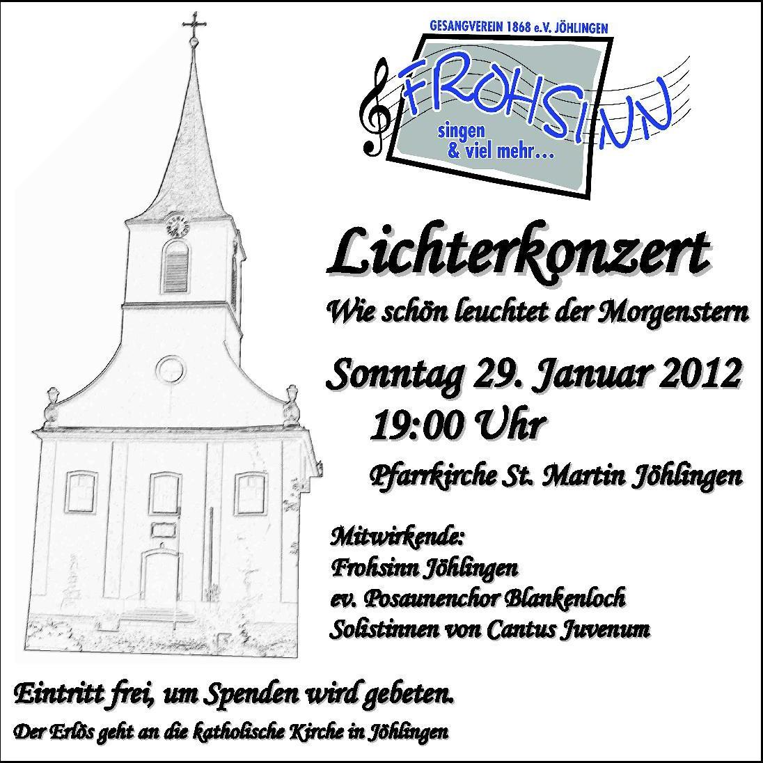 Lichterkonzert 2012